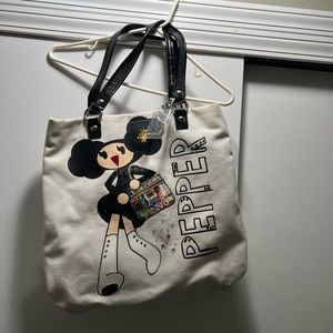 Coach poppy pepper tote limited edition